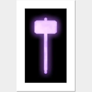 Spiritual Weapon (Purple Hammer) Posters and Art